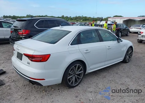 2017 Audi A4 2.0T Premium from USA, damaged, VIN WAUFNAF48HN028961